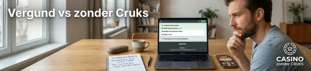 Groene platforms versus Crux-vrije casino's